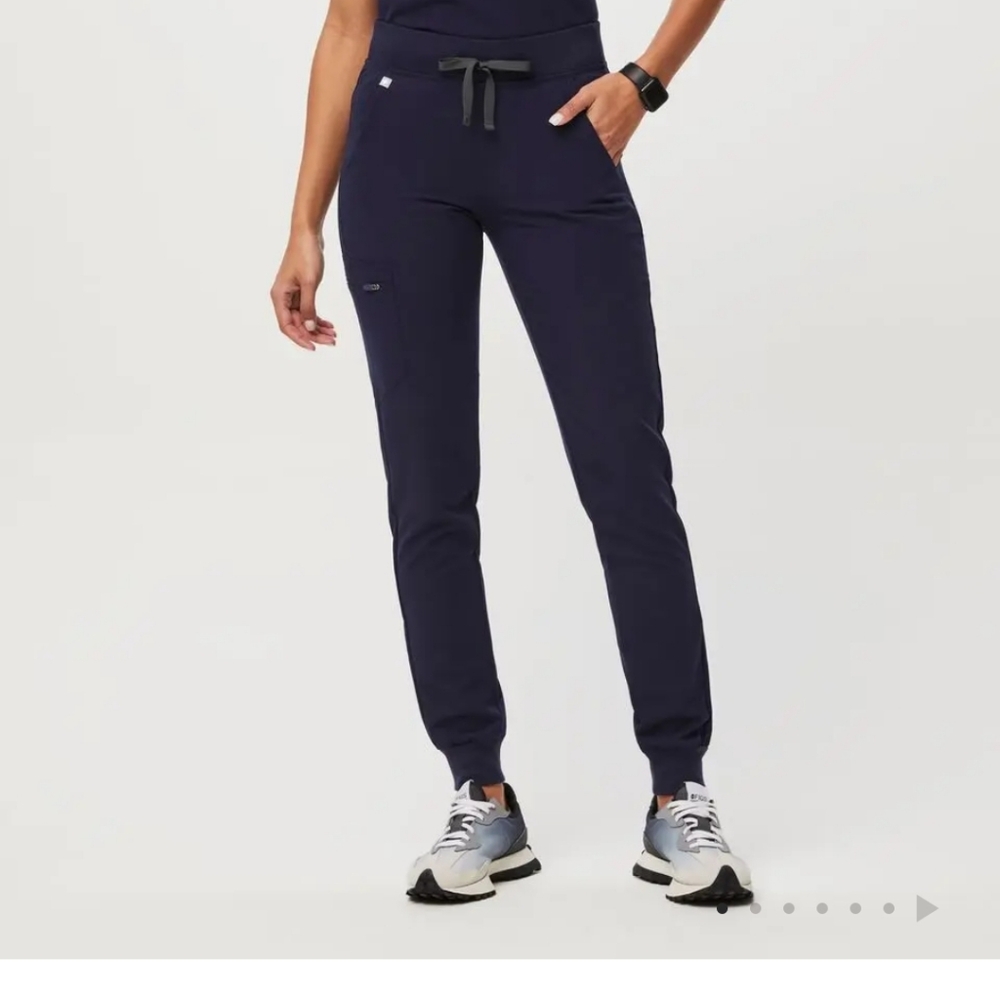 Figs Navy High Waister Joggers
